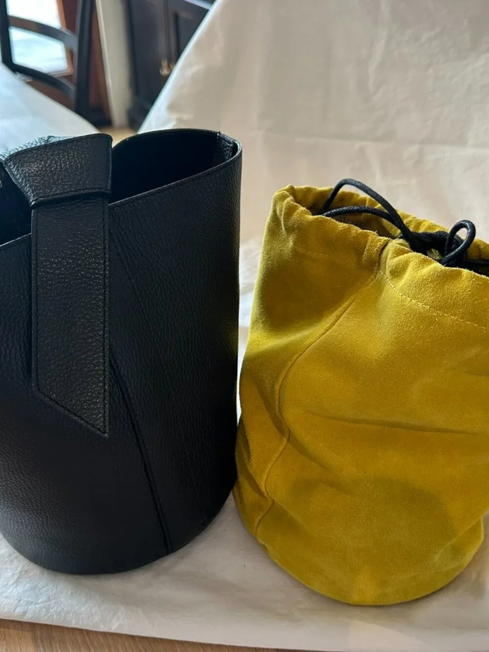 Russell Bromley bucket bag